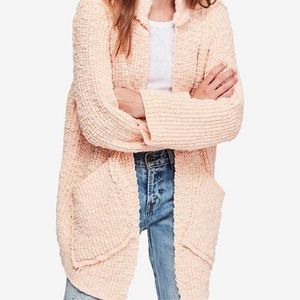 NWT FREE PEOPLE WATERFRONT CARDIGAN SWEATER XS